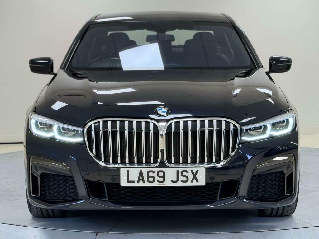 BMW 7 Series Saloon LA69JSX Black #2
