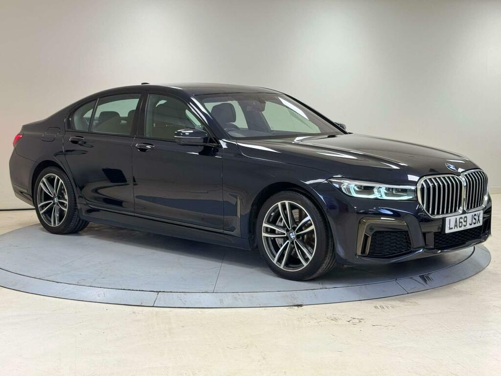 BMW 7 Series Saloon LA69JSX Black #6