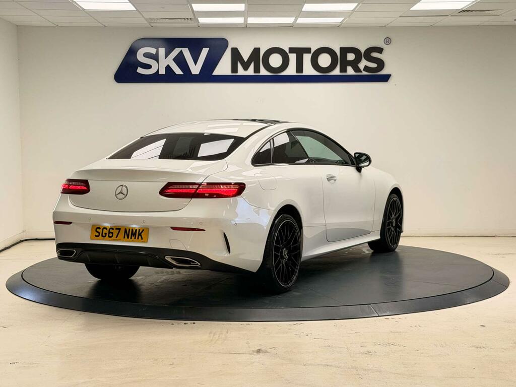 Mercedes-Benz E Class E 400 4Matic Amg Line Premium Plus SG67NMK White #4