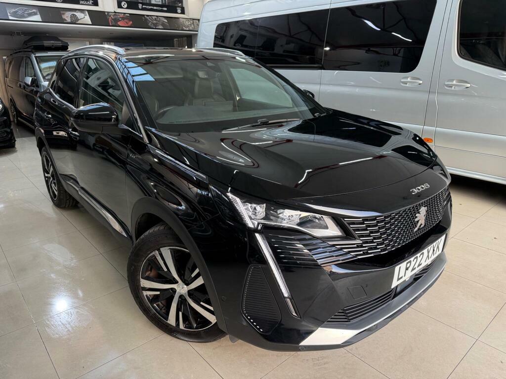 Peugeot 3008 1.2 Puretech Gt Eat Euro 6 S S LP22XXK Black #2