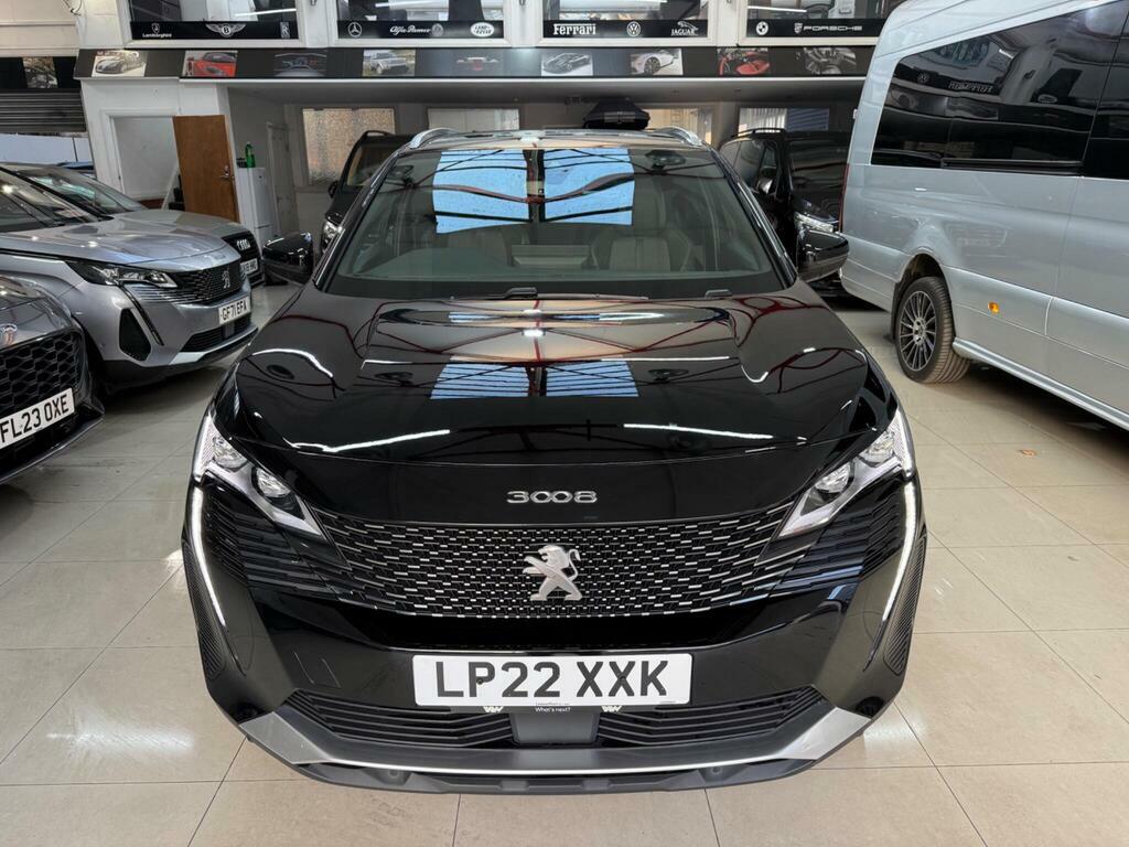 Peugeot 3008 1.2 Puretech Gt Eat Euro 6 S S LP22XXK Black #3