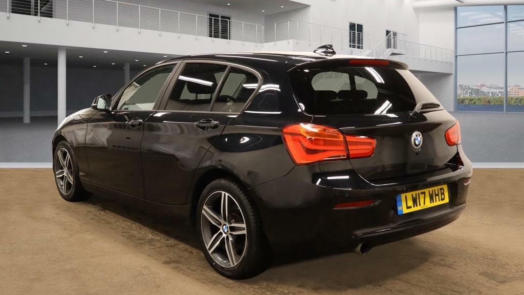 BMW 1 Series 1.5 118I Sport Hatchback Euro 6 LW17WHB Black #3