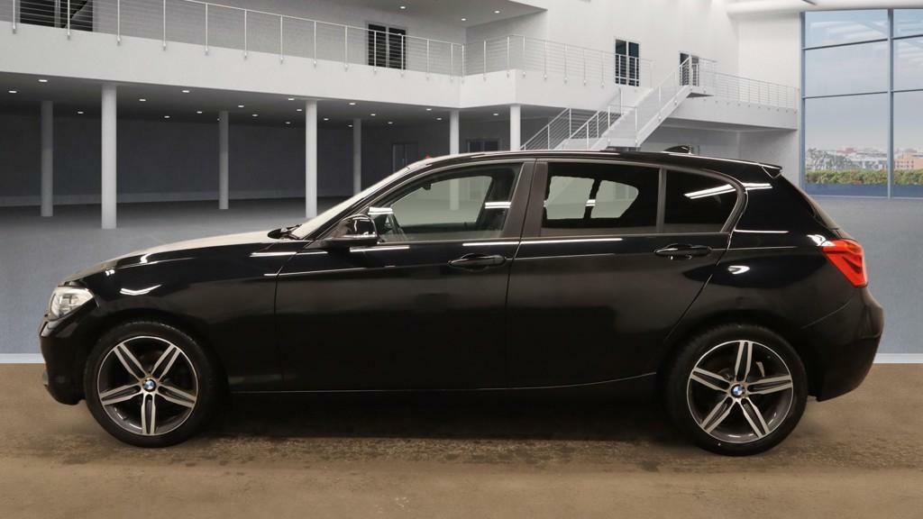 BMW 1 Series 1.5 118I Sport Hatchback Euro 6 LW17WHB Black #6