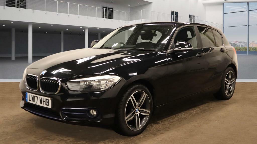 BMW 1 Series 1.5 118I Sport Hatchback Euro 6 LW17WHB Black #2