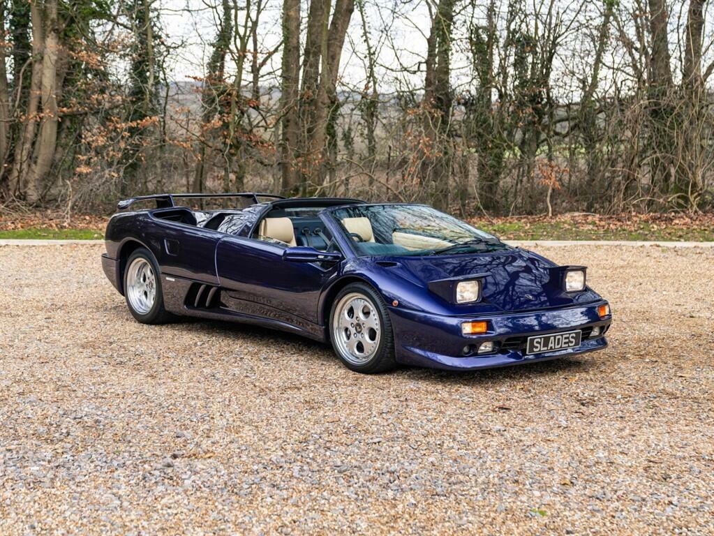 Lamborghini Diablo 5.7 Roadster Targa 4Wd Blue #3