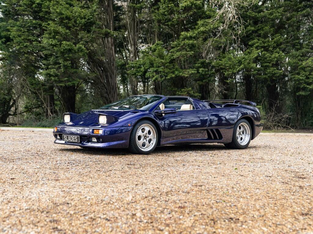 Lamborghini Diablo 5.7 Roadster Targa 4Wd Blue #5