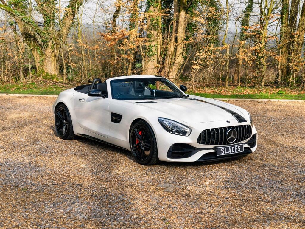 Mercedes-Benz AMG GT 4.0 V8 Biturbo Gpf C Roadster Spds Dct Euro 6 Ss  White #4