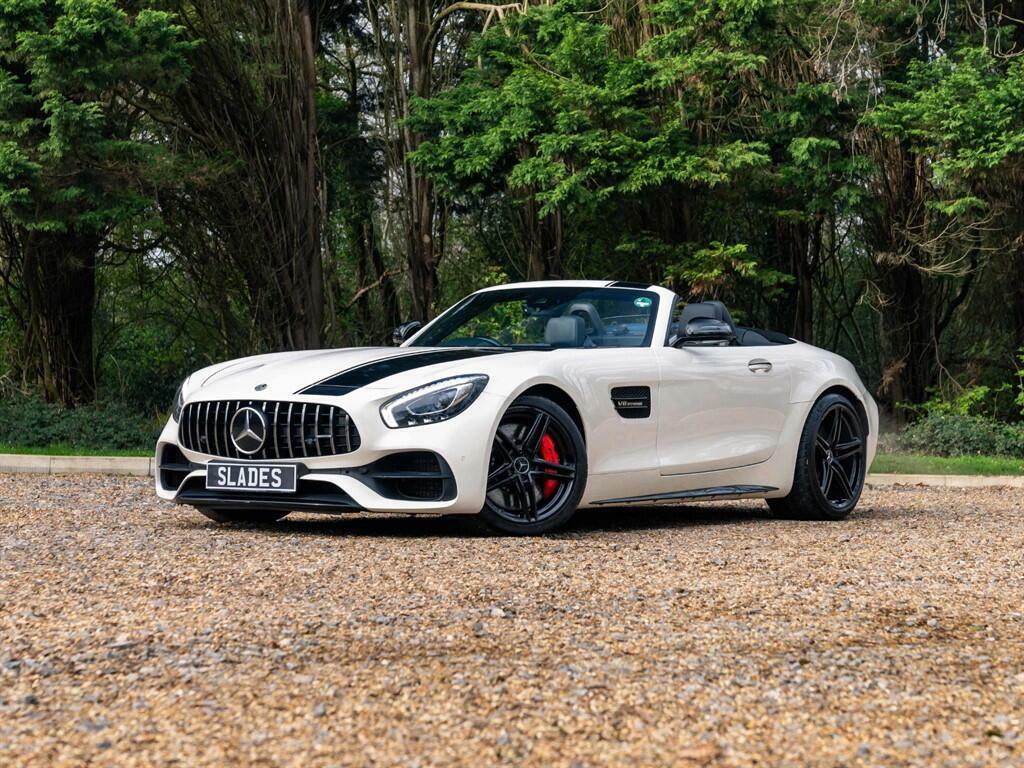 Mercedes-Benz AMG GT 4.0 V8 Biturbo Gpf C Roadster Spds Dct Euro 6 Ss  White #2