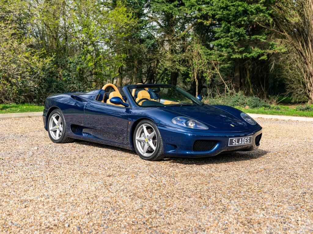 Ferrari 360 3.6 Spider Blue #2