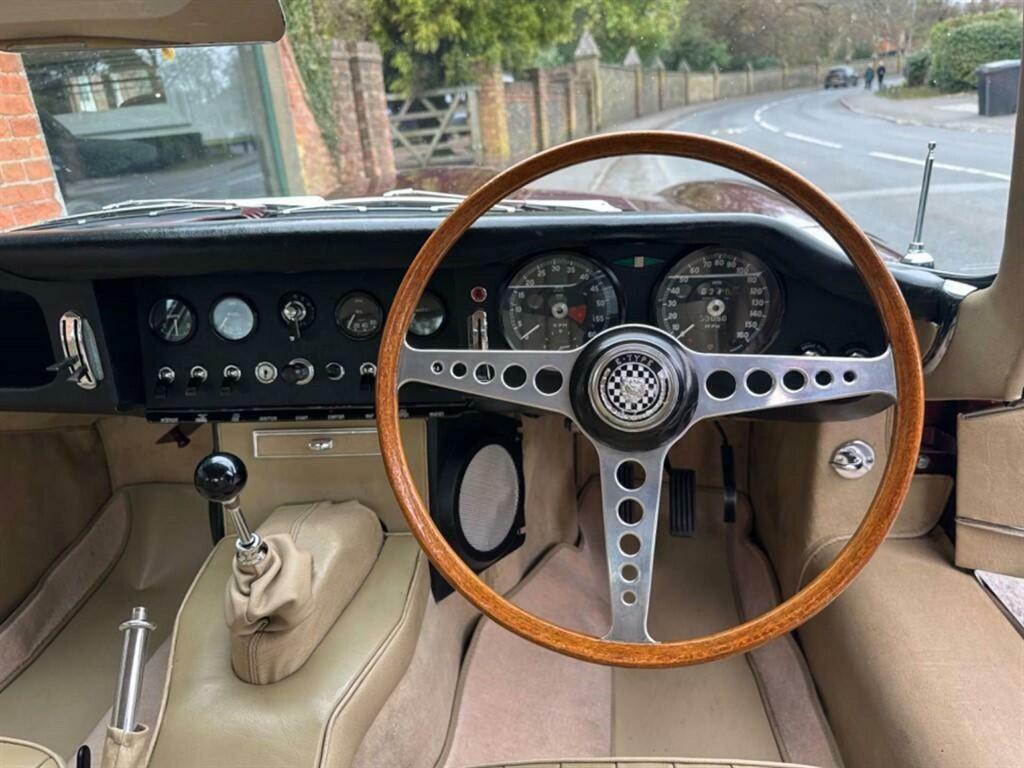 Jaguar E-Type Series 1 4.2 Fhc Lhd To Rhd Red #4