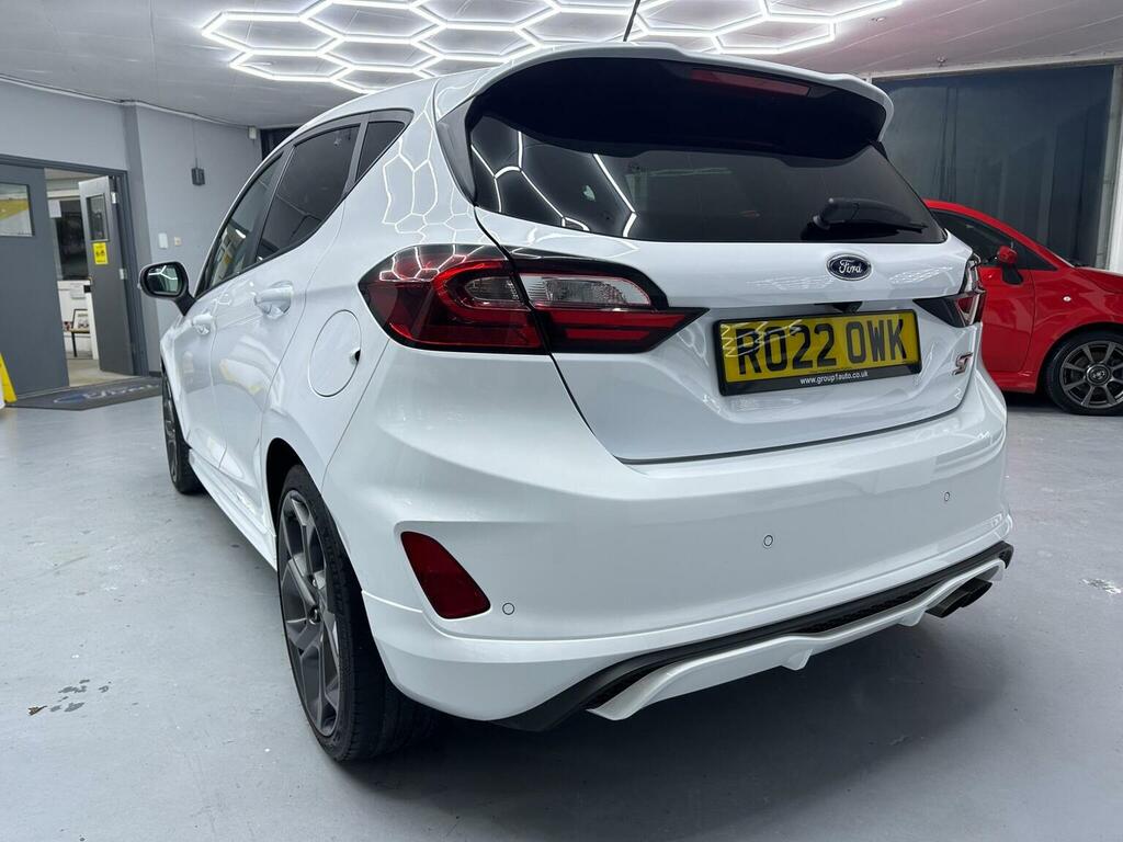 Ford Fiesta Hatchback 1.5T Ecoboost St-3 Euro 6 Ss 202 RO22OWK White #5