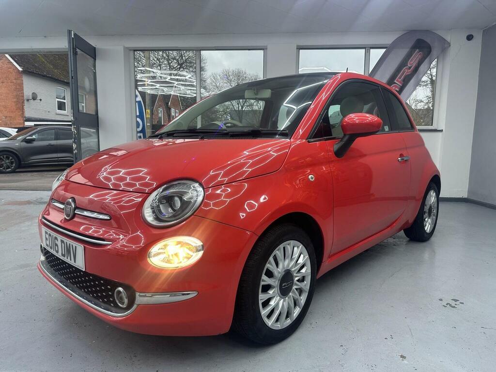 Fiat 500 Hatchback 1.2 Lounge Euro 6 Ss 201616 Pink