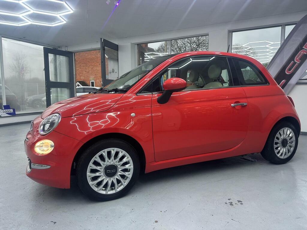 Fiat 500 Hatchback 1.2 Lounge Euro 6 Ss 201616 EO16DMV Pink #2