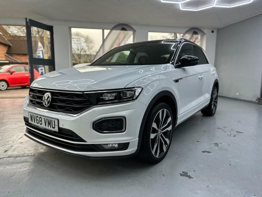 Volkswagen T-Roc Suv 1.6 Tdi R-line Euro 6 Ss 201868 White