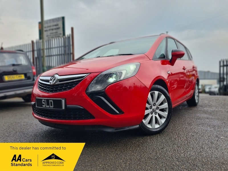 Vauxhall Zafira Design Cdti Ecoflex S Red