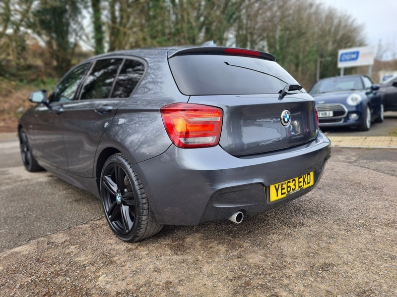 BMW 1 Series 118D M Sport YE63EKD Grey #4