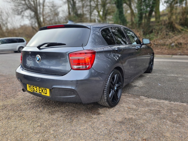 BMW 1 Series 118D M Sport YE63EKD Grey #6