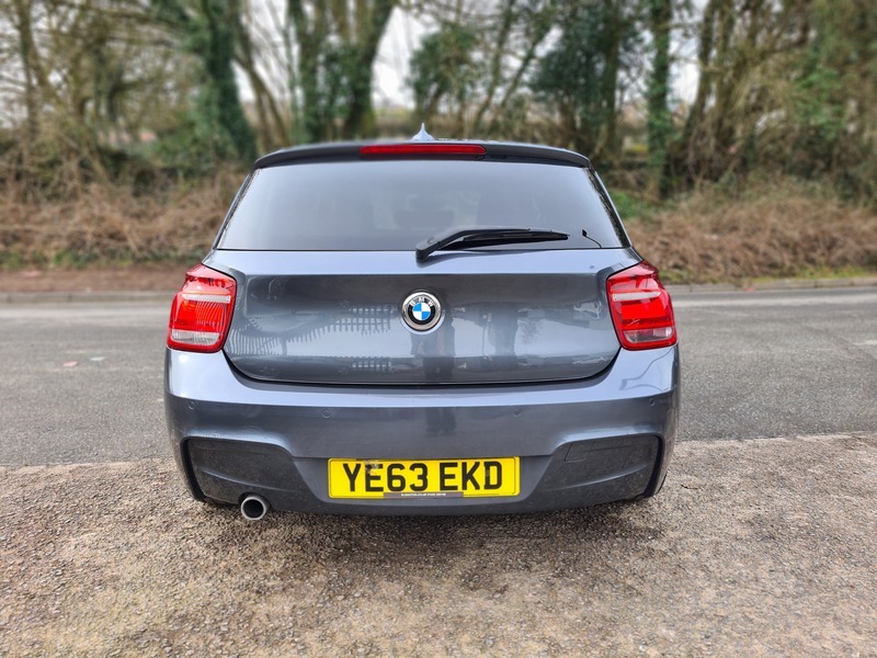 BMW 1 Series 118D M Sport YE63EKD Grey #5