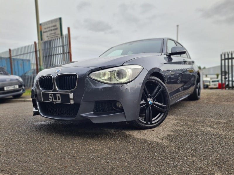 BMW 1 Series 118D M Sport YE63EKD Grey #3