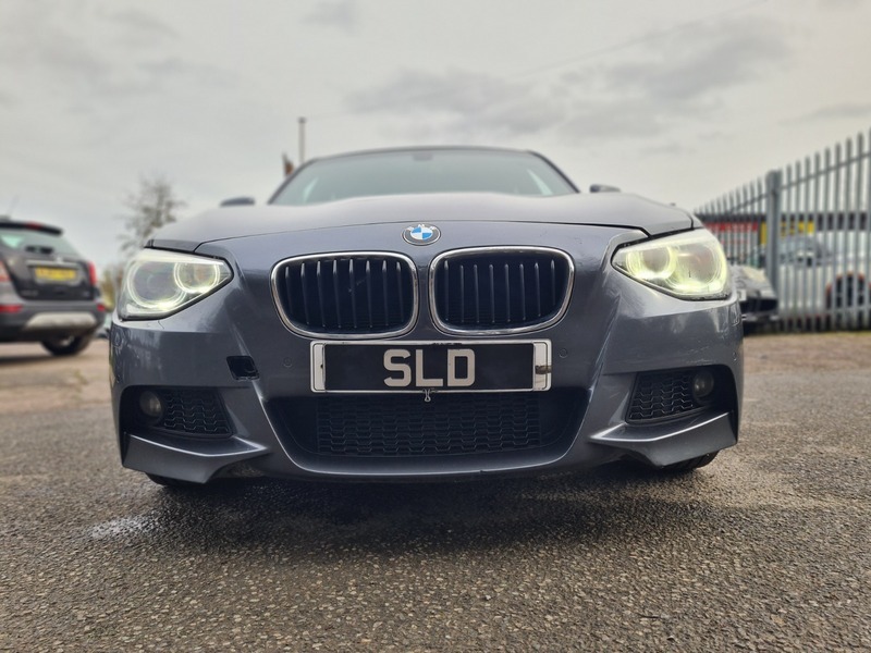 BMW 1 Series 118D M Sport YE63EKD Grey #2