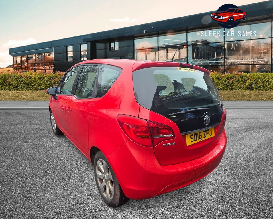 Vauxhall Meriva 1.4 I Life 2016 SD16ZFJ Red #6