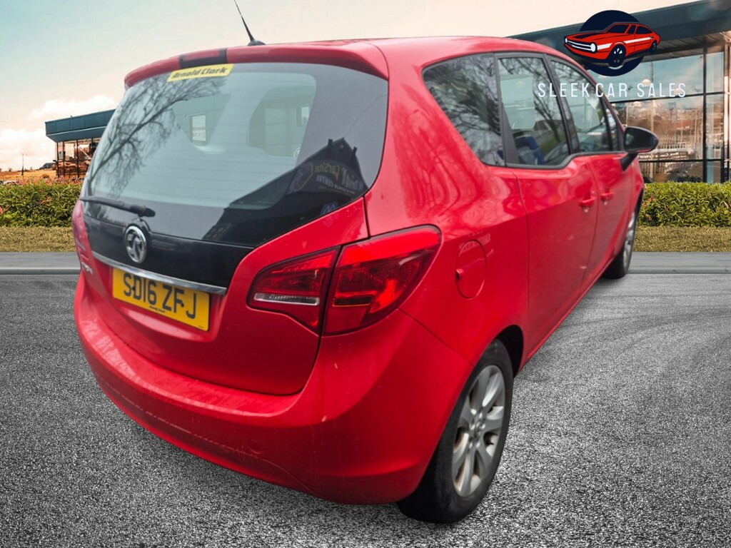 Vauxhall Meriva 1.4 I Life 2016 SD16ZFJ Red #4