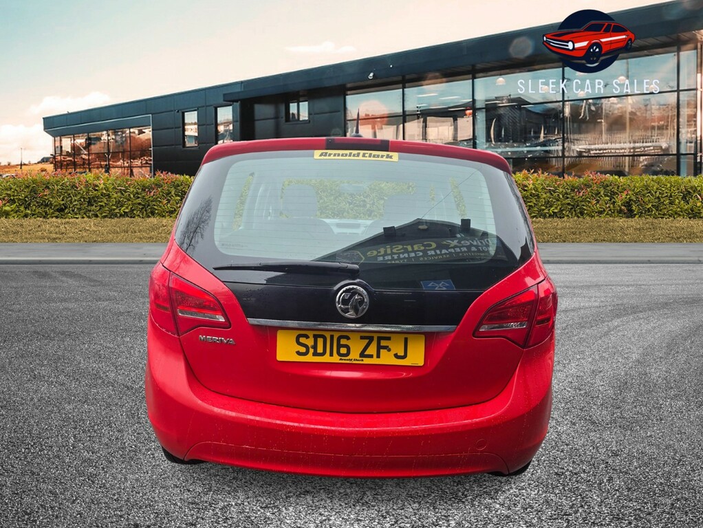Vauxhall Meriva 1.4 I Life 2016 SD16ZFJ Red #5