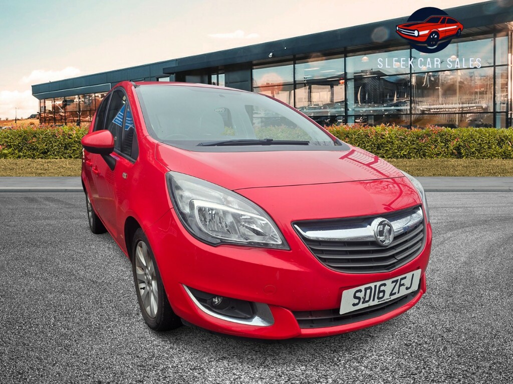 Vauxhall Meriva 1.4 I Life 2016 SD16ZFJ Red #2