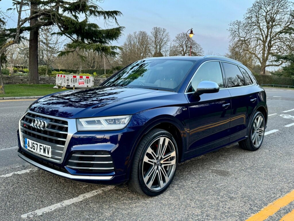Audi SQ5 3.0 Tfsi V6 Tiptronic Quattro Euro 6 Ss AJ67FWV Blue #3