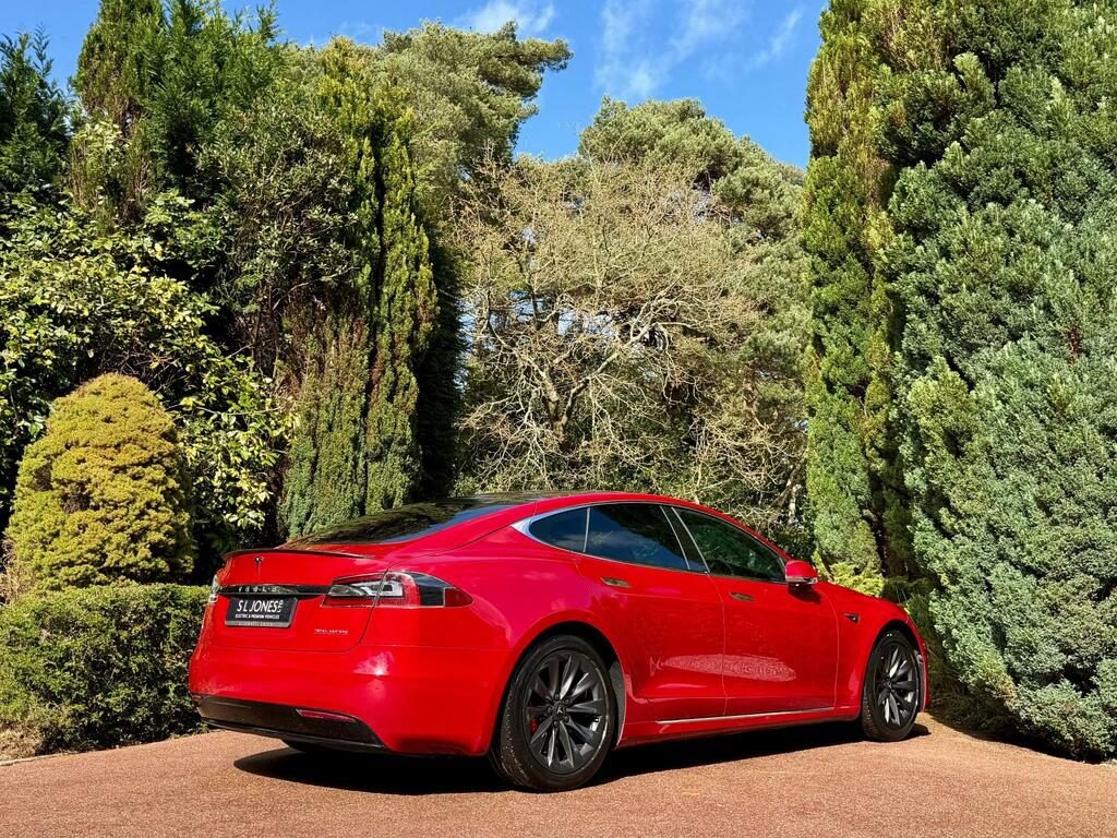 Tesla Model S Performance Ludicrous Plus Full Self Driving Upgra Red #5