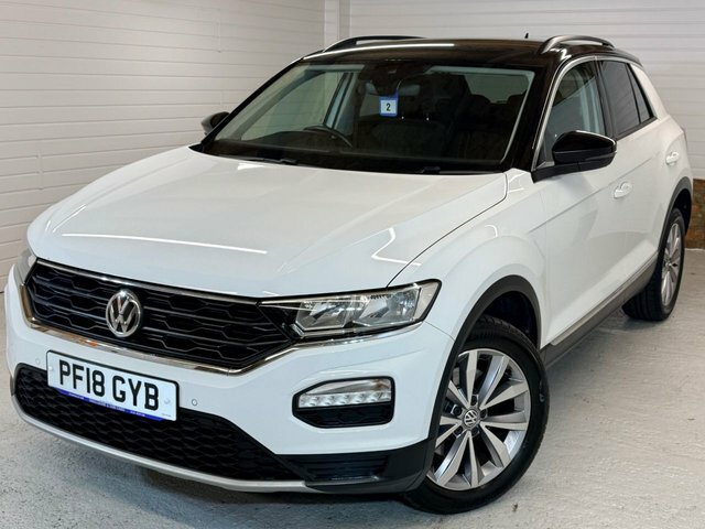 Volkswagen T-Roc 1.5 Tsi Evo Design Suv Euro 6 S PF18GYB White #2