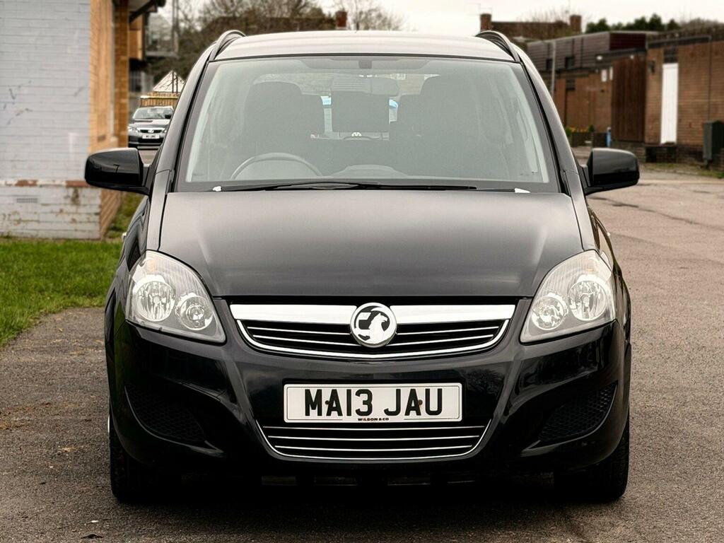 Vauxhall Zafira Mpv 1.6 16V Exclusiv Euro 5 201313 MA13JAU Black #2