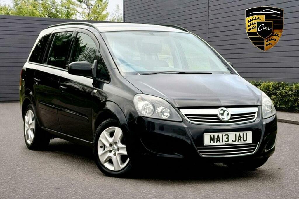 Vauxhall Zafira Mpv 1.6 16V Exclusiv Euro 5 201313 Black