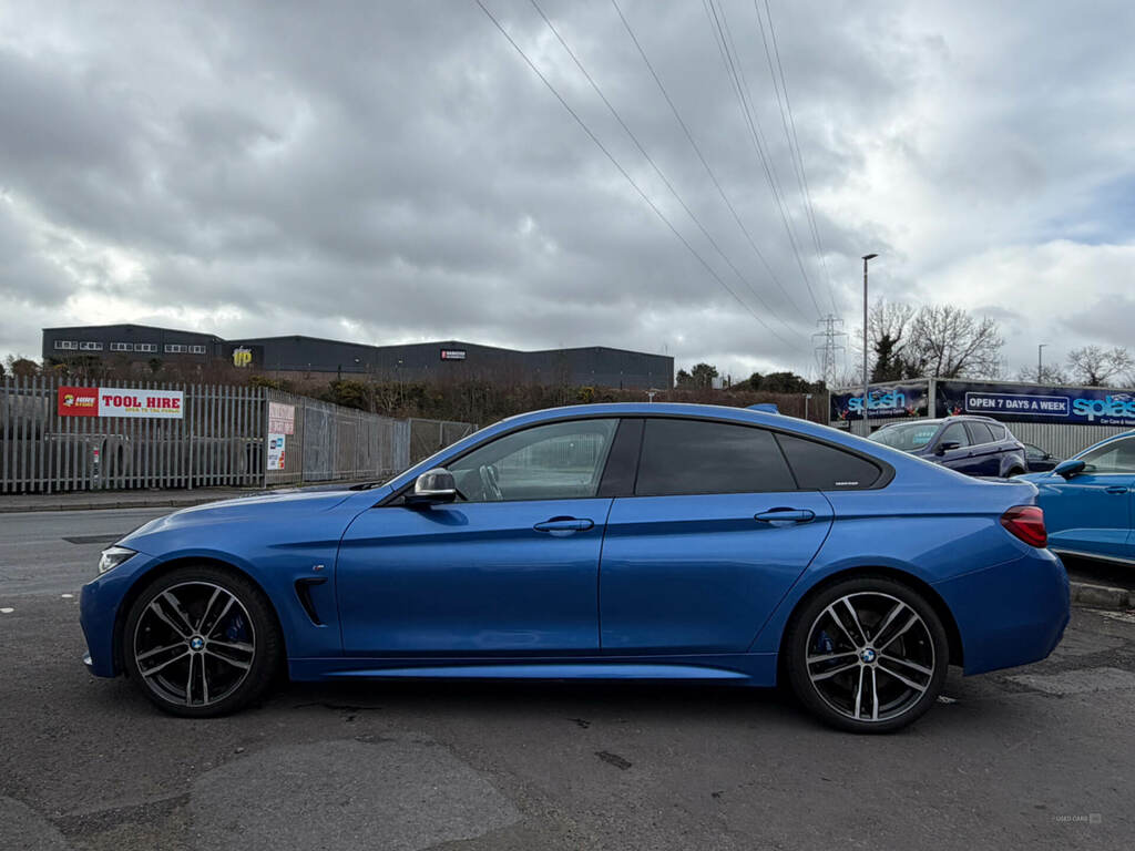 BMW 4 Series 420D 190 M Sport Professional Media YG20BJU Blue #5