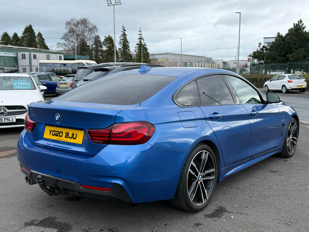BMW 4 Series 420D 190 M Sport Professional Media YG20BJU Blue #6