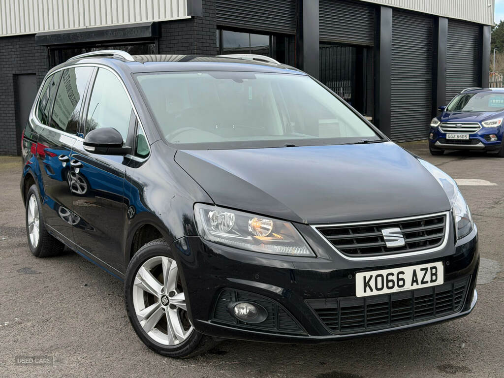 Seat Alhambra 2.0 Tdi Cr Se 150 Dsg KO66AZB Black #3