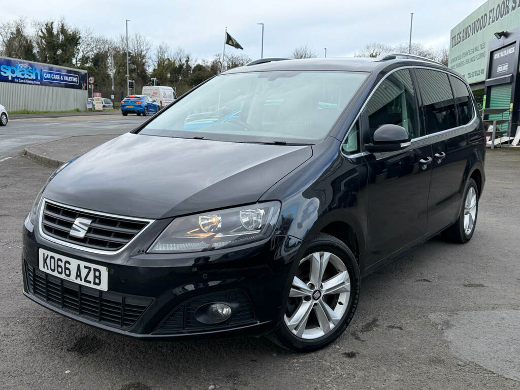 Seat Alhambra 2.0 Tdi Cr Se 150 Dsg KO66AZB Black #2
