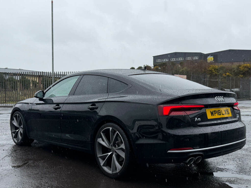 Audi A5 2.0 Tdi Ultra Sport WP18LXS Black #6