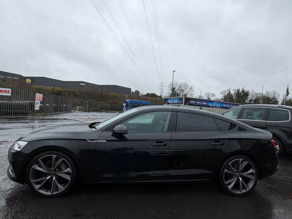 Audi A5 2.0 Tdi Ultra Sport WP18LXS Black #5