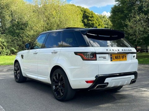 Land Rover Range Rover Sport 3.0 P400 Mhev White #6