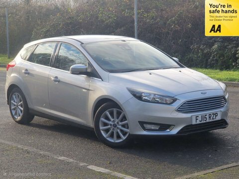 Ford Focus 1.6 Titanium Hatchback Silver