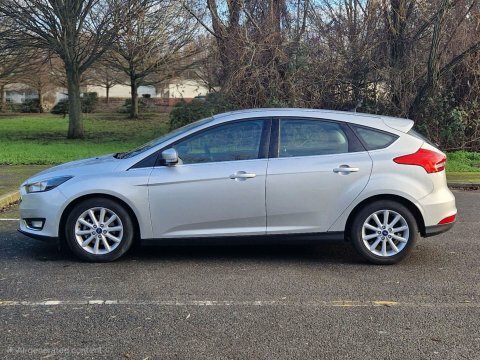 Ford Focus 1.6 Titanium Hatchback FJ15RZP Silver #4