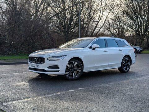 Volvo V90 2.0 B6 Mhev GX22DYT White #3