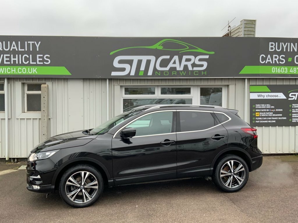Nissan Qashqai 1.2L N-connecta YE67GUA Black #6