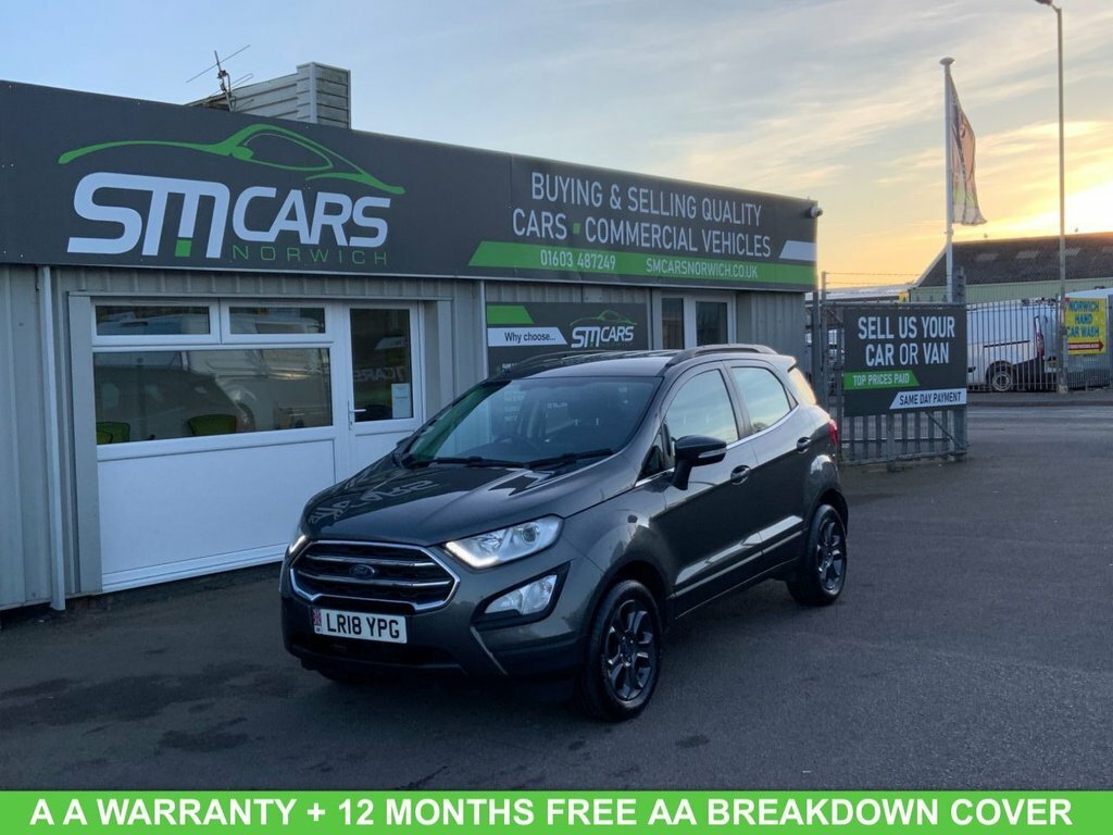 Ford Ecosport 1L Zetec Grey
