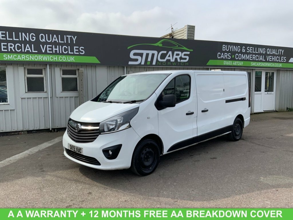 Vauxhall Vivaro 1.6L Sportive White