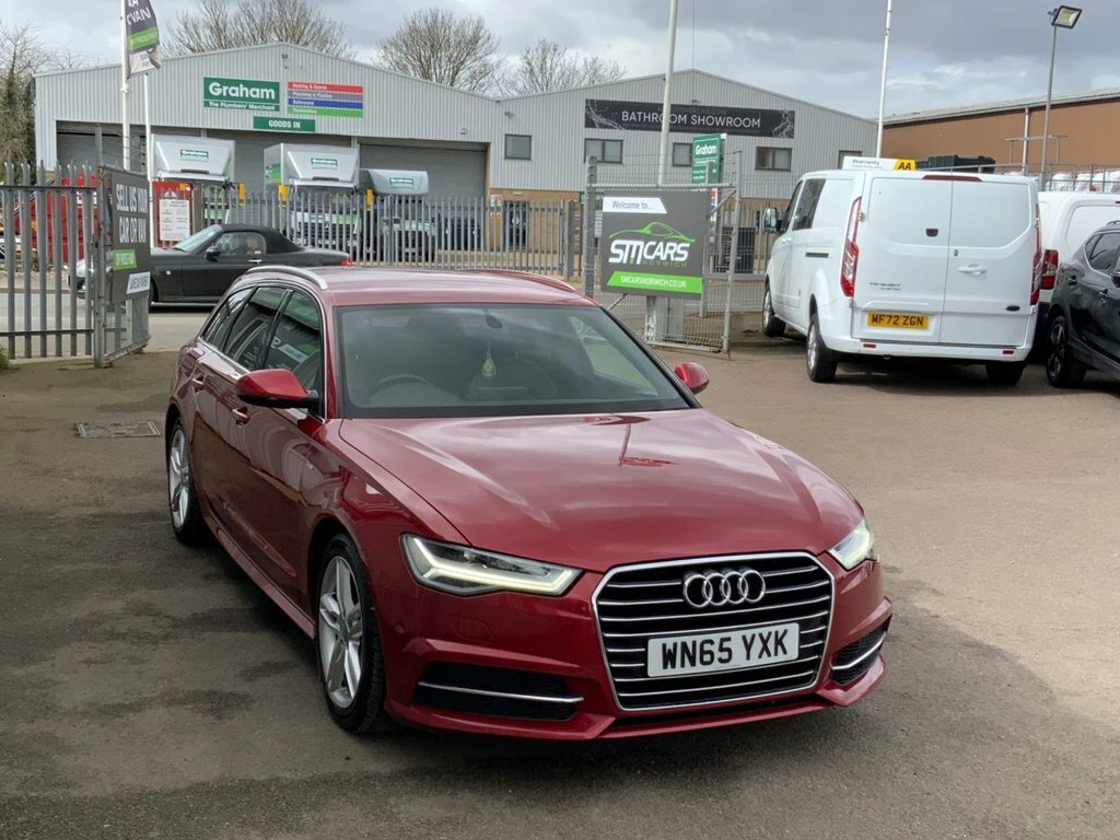 Audi A6 Avant 2L S Line WN65YXK Red #3