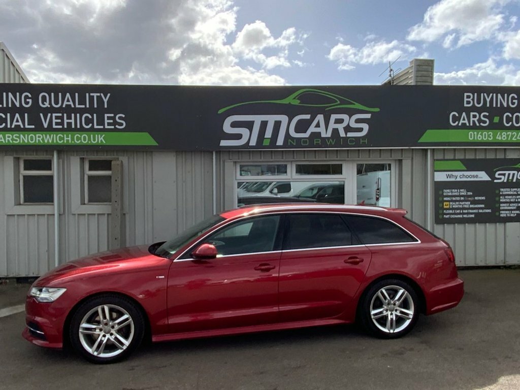 Audi A6 Avant 2L S Line WN65YXK Red #4