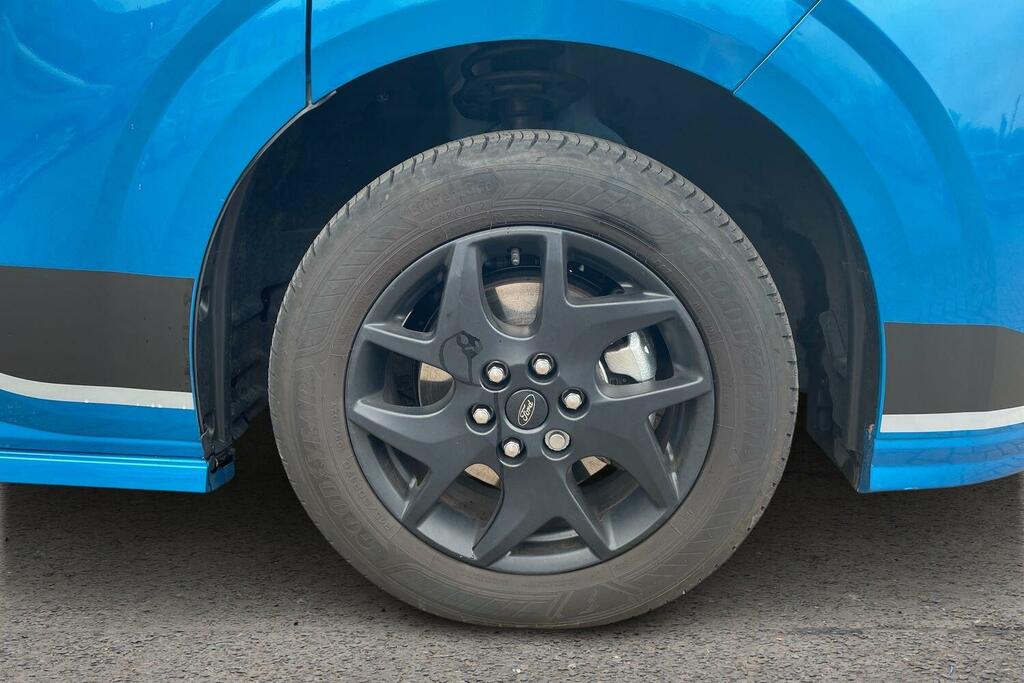 Ford Transit Custom 160Kw 65Kwh H1 Double Cab Van Sport LX75ENU Blue #6