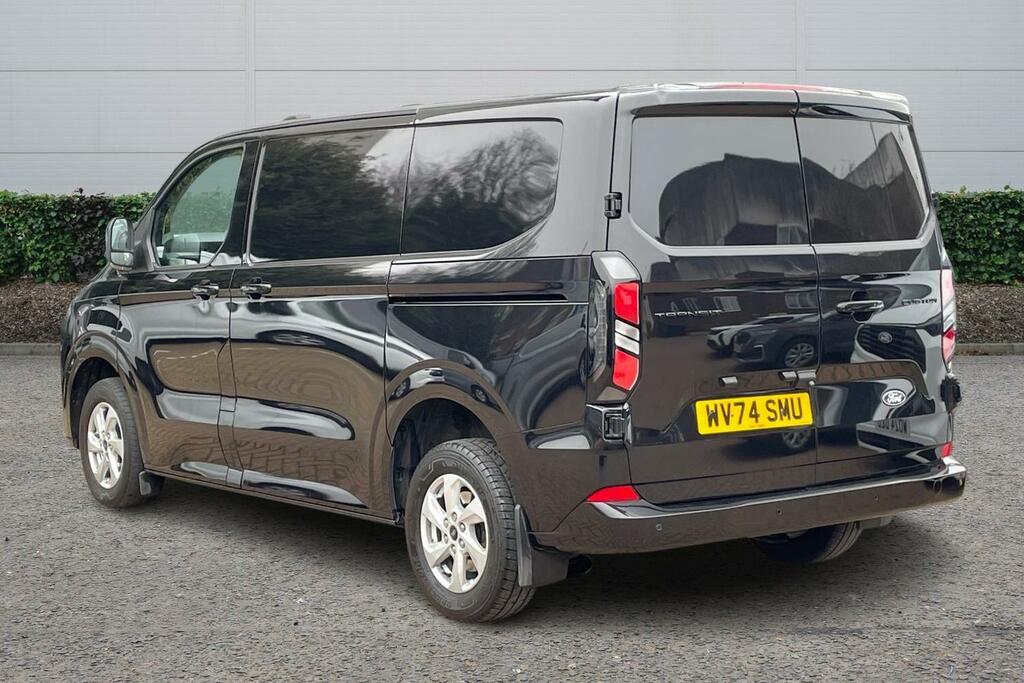 Ford Transit Custom 2.0 Ecoblue 136Ps H1 Van Limited WV74SMU Black #2